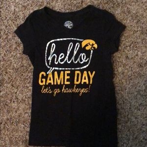Girls Iowa Hawkeyes t-shirt